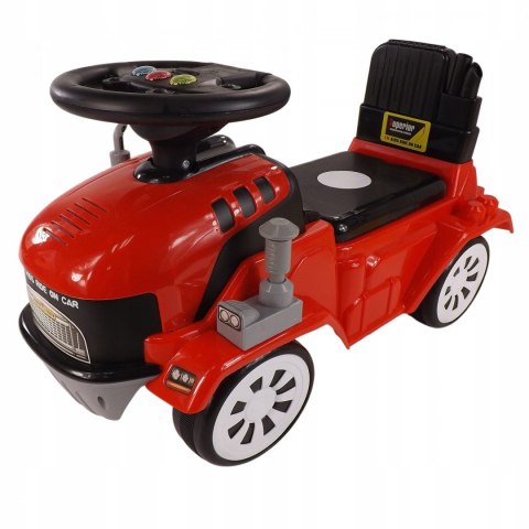 Jeździk traktor przyczepa klocki 12 melodyjek 917AC