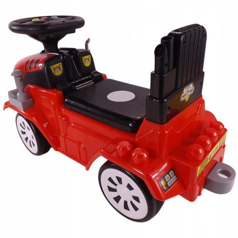Jeździk traktor przyczepa klocki 12 melodyjek 917AC