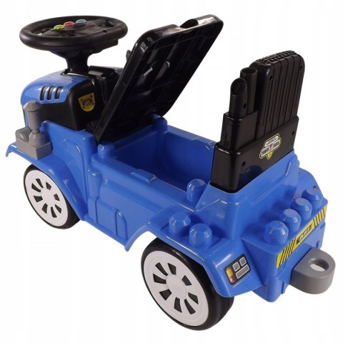Jeździk traktor przyczepa klocki 12 melodyjek 917AN