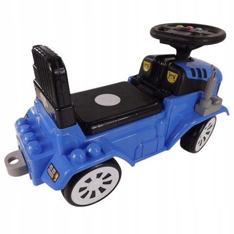 Jeździk traktor przyczepa klocki 12 melodyjek 917AN