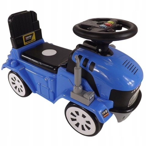 Jeździk traktor przyczepa klocki 12 melodyjek 917AN