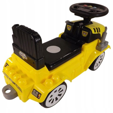 Jeździk traktor przyczepa klocki 12 melodyjek 917AZ