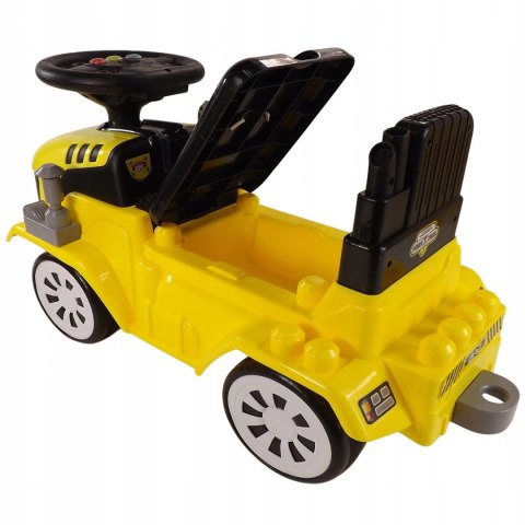 Jeździk traktor przyczepa klocki 12 melodyjek 917AZ