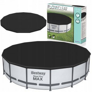 PRZYKRYCIE NA BASEN ZE STELAŻEM ŚR. 457 CM 58038 USZKODZONE OPAKOWANIE