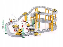 DUŻY TOR WYŚCIGOWY 495 CM METALOWE AUTKA 55720Ż