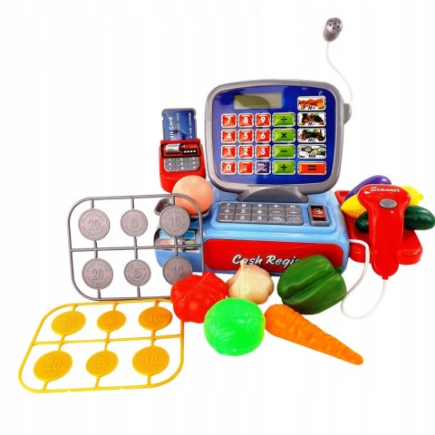 Elektroniczna kasa fiskalna niebieska 2387