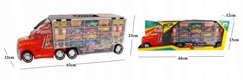 CIĘŻARÓWKA AUTA WYRZUTNIA AUTA TIR LAWETA GRA 018