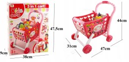DOTYKOWY WÓZEK KOSZYK NA ZAKUPY 3W1 DŹWIĘKI 902R