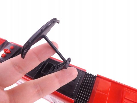 DUŻY TRAMWAJ JEŹDZI DŹWIĘKI ŚWIATŁA BATERIE 1258C