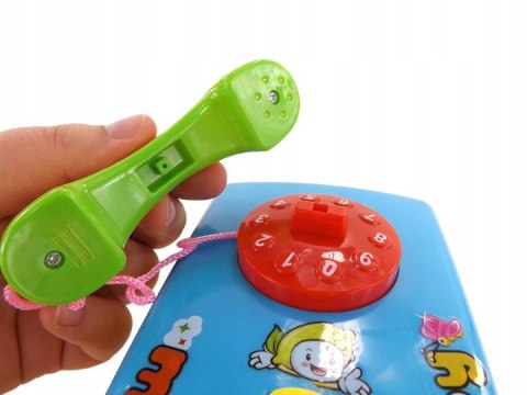 INTERAKTYWNY AUTOBUSIK Z TELEFONEM KLOCKI 2201N