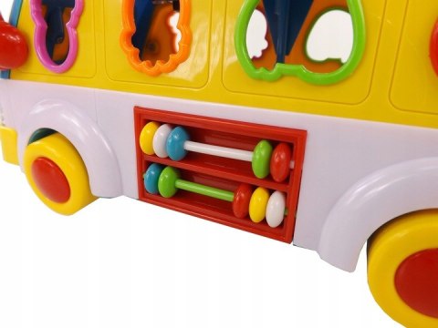 INTERAKTYWNY AUTOBUSIK Z TELEFONEM KLOCKI 2201N