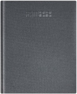 Kalendarz B5 PLUS tygodniowy książkowy (U2)14 grafit cristal TELEGRAPH