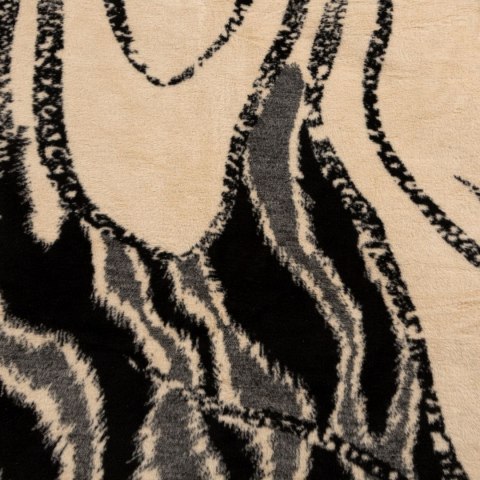 CIEPŁY KOC EUROFIRANY PLED AKRYL 220 X 240 NARZUTA BEŻOWY