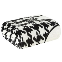 CIEPŁY KOC EUROFIRANY PLED AKRYL 220 X 240 NARZUTA BIAŁY