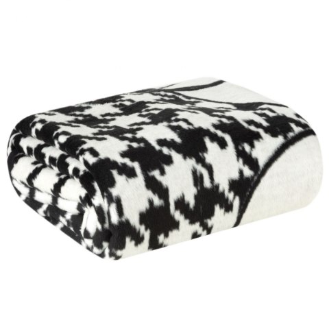 CIEPŁY KOC EUROFIRANY PLED AKRYL 220 X 240 NARZUTA BIAŁY