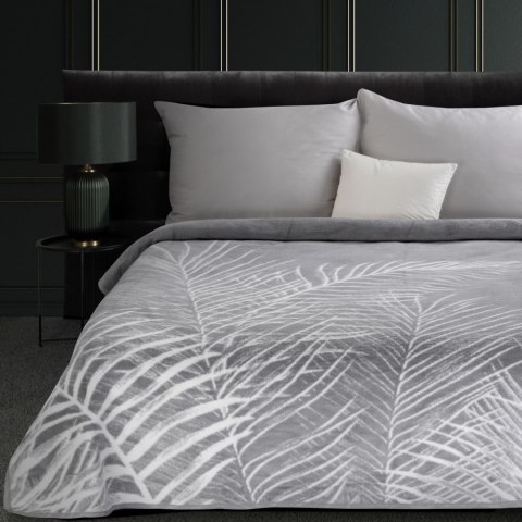 CIEPŁY KOC EUROFIRANY PLED AKRYL 220 X 240 NARZUTA BIAŁY