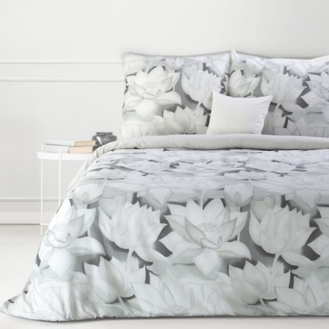 POŚCIEL EUROFIRANY KOMPLET POŚCIELI BAWEŁNIANEJ SONIA 220X200 CM, 2 SZT. 70X80 CM BIAŁY
