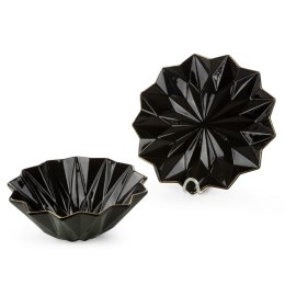 PATERA EUROFIRANY DEKORACYJNA EUROFIRANY  ALANI 33X33X4 CM CZARNY