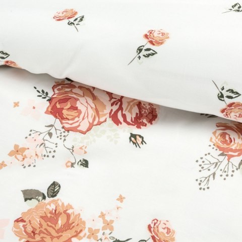 POŚCIEL EUROFIRANY KOMPLET POŚCIELI BAWEŁNIANEJ SONIA 140X200 CM, 1 SZT. 70X80 CM BIAŁY