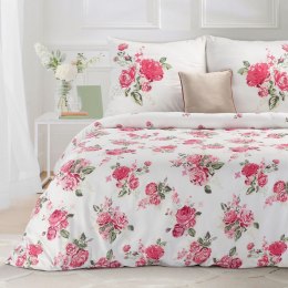 POŚCIEL EUROFIRANY KOMPLET POŚCIELI BAWEŁNIANEJ SONIA 160X200 CM, 2 SZT. 70X80 CM BIAŁY