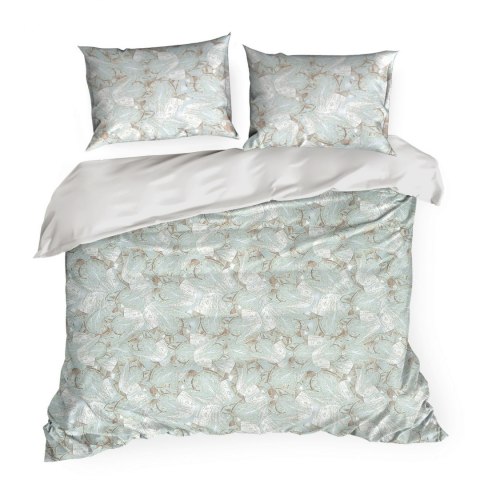 KOMPLET POŚCIELI W KWIATY BAWEŁNA 160X200 SONIA