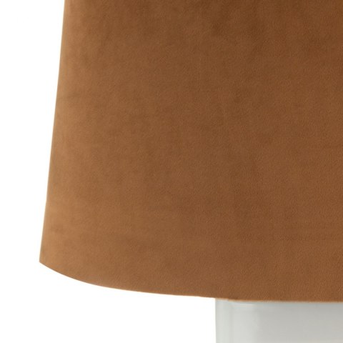 LAMPA STOŁOWA NOCNA BIURKOWA EBRU 16X9X65 CM BIAŁY