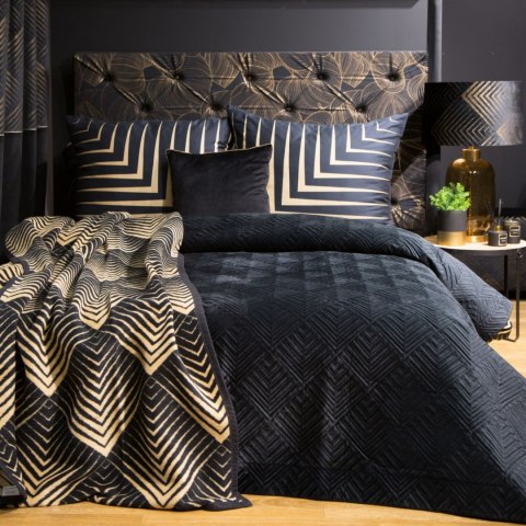 LAMPA STOŁOWA EUROFIRANY NOCNA BIURKOWA1 43X69 CZAR+ZŁ