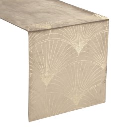 BIEŻNIK OBRUS EUROFIRANY BLINK 14 35 X 180 CM BEŻOWY