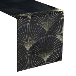 BIEŻNIK OBRUS EUROFIRANY BLINK 14 35 X 220 CM CZARNY