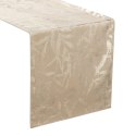 BIEŻNIK OBRUS EUROFIRANY BLINK 15 35X140 CM BEŻOWY