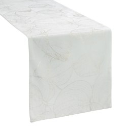 BIEŻNIK OBRUS EUROFIRANY BLINK 15 35X140 CM BIAŁY