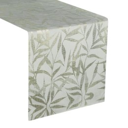 BIEŻNIK EUROFIRANY OBRUS   BLINK 15 35X140 CM SREBRNY