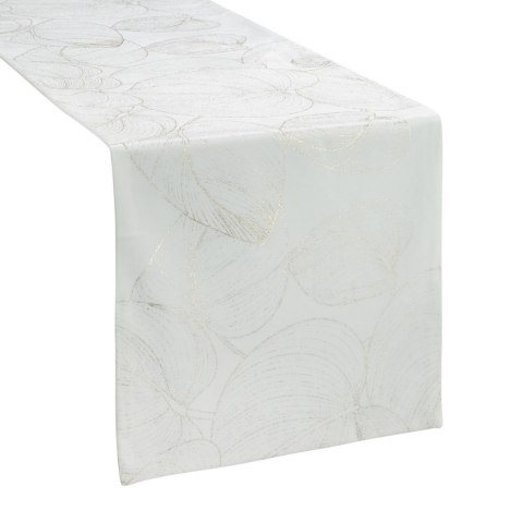 BIEŻNIK OBRUS EUROFIRANY BLINK 15 35 X 180 CM BIAŁY