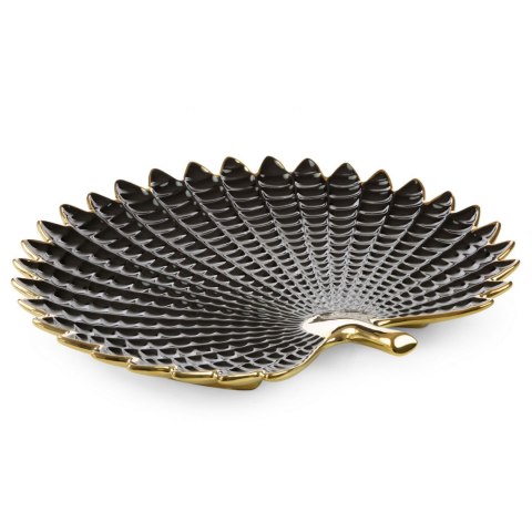 PATERA DEKORACYJNA EUROFIRANY  HIRAL 40X38X5 CM CZARNY