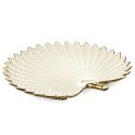PATERA EUROFIRANY DEKORACYJNA EUROFIRANY  HIRAL 40X38X5 CM KREMOWY