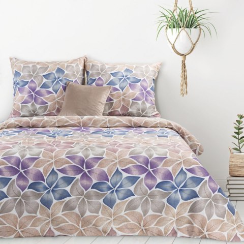 POŚCIEL EUROFIRANY KOMPLET POŚCIELI EUROFIRANY KOMPLET POŚCIELI BAWEŁNIANA D91 IDA 140X200 CM, 1 SZT. 70X80 CM WIELOKOLOROWY