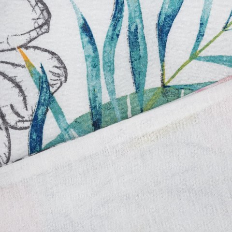 POŚCIEL EUROFIRANY KOMPLET POŚCIELI BAWEŁNIANEJ BAWEŁNIANA D91 IDA 140X200 CM, 1 SZT. 70X80 CM WIELOKOLOROWY