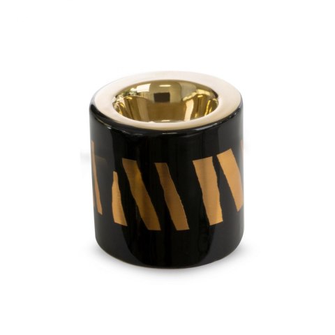 ŚWIECZNIK DEKORACYJNY SELENA 7X7X7 CM CZARNY