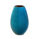 SZKLANY WAZON DEKORACYJNY NADIA2 (FI) 9X23 CM GRANATOWY