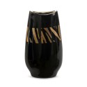 WAZON DEKORACYJNY EUROFIRANY SELENA 14X8X28 CM CZARNY