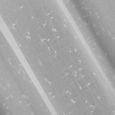 FIRANA GOTOWA EUROFIRANY   ANGELA NA TAŚMIE 400 X 145 CM BIAŁY