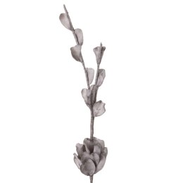 KWIAT FLORE 684 112 CM X 55 CM SREBRNY