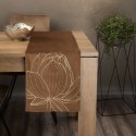 BIEŻNIK EUROFIRANY OBRUS   BLINK 12 35 X 180 CM BRĄZOWY