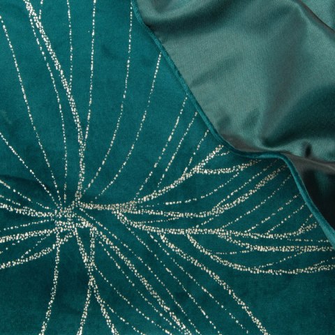 BIEŻNIK EUROFIRANY OBRUS   BLINK 12 35 X 180 CM CIEMNOTURKUSOWY