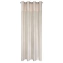 ZASŁONA GOTOWA EUROFIRANY    1SZT. D91 AGNES 140X250 CM KREMOWY