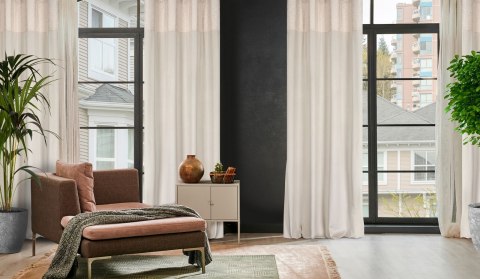 ZASŁONA GOTOWA EUROFIRANY    1SZT. D91 AGNES 140X250 CM KREMOWY