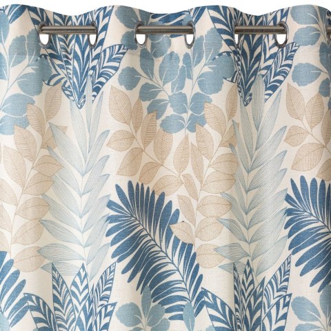 ZASŁONA GOTOWA EUROFIRANY 1SZT. LENNY 140X250 CM NATURALNY