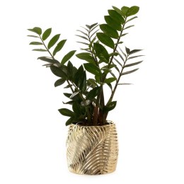 CERAMIKA 20X20X18 CM ZŁOTY