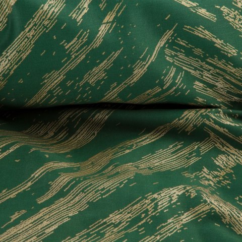 POŚCIEL EUROFIRANY KOMPLET POŚCIELI W PUDEŁKU METALI10 220X200 70X80 220X200 CM, 2 SZT. 70X80 CM CIEMNOZIELONY