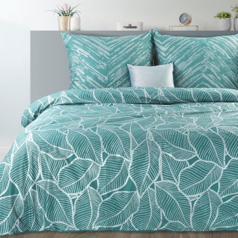 KOMPLET POŚCIELI BAWEŁNA SATYNA 160X200 METALI12